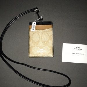 Coach ID Lanyard
